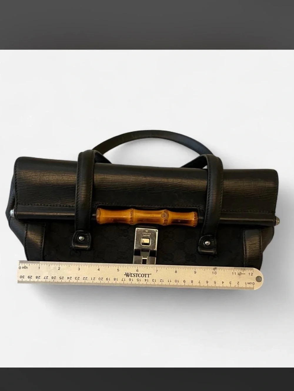 Vintage Tom Ford Bamboo Bullet Gucci Bag